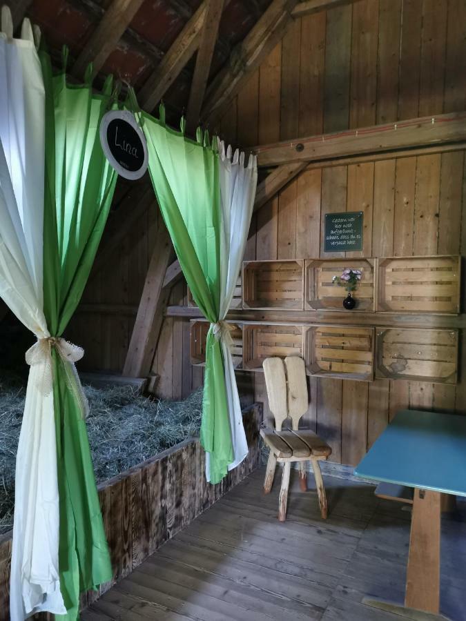 Heuhotel Beim Gnadenhof Murrhardt Kültér fotó